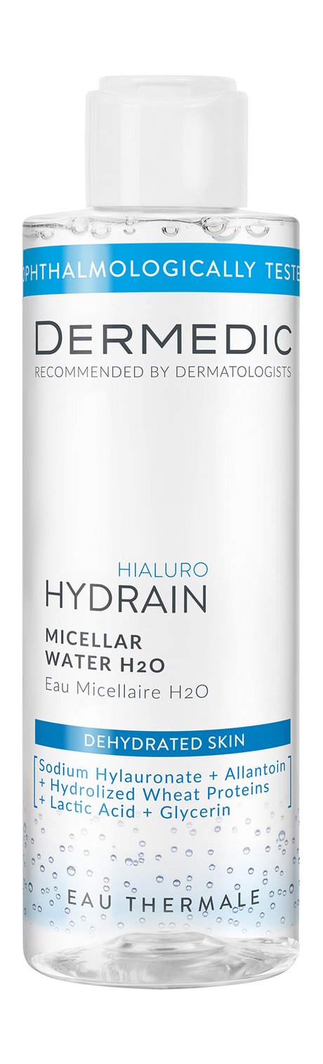 Dermedic Hydrain3 Hialuro Micellar Water H20 — цена и наличие Dermedic Hydrain3 Hialuro Micellar Water H20
