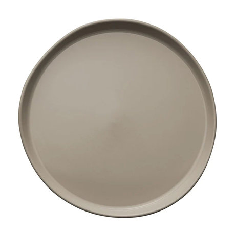 Degrenne Brume Taupe Dessert Plate