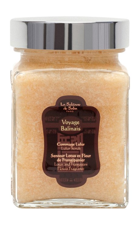 La Sultane de Saba Voyage Balinais Lotus and Frangipani Flower Lulur Scrub