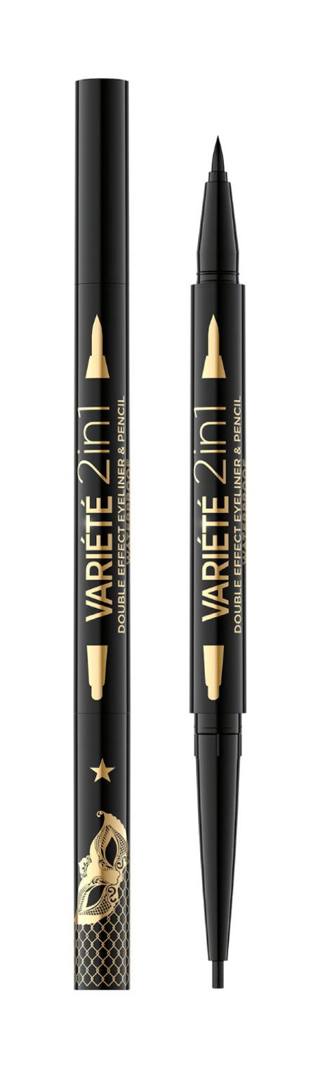 Eveline Variete Double Effect Eyeliner & Pensil