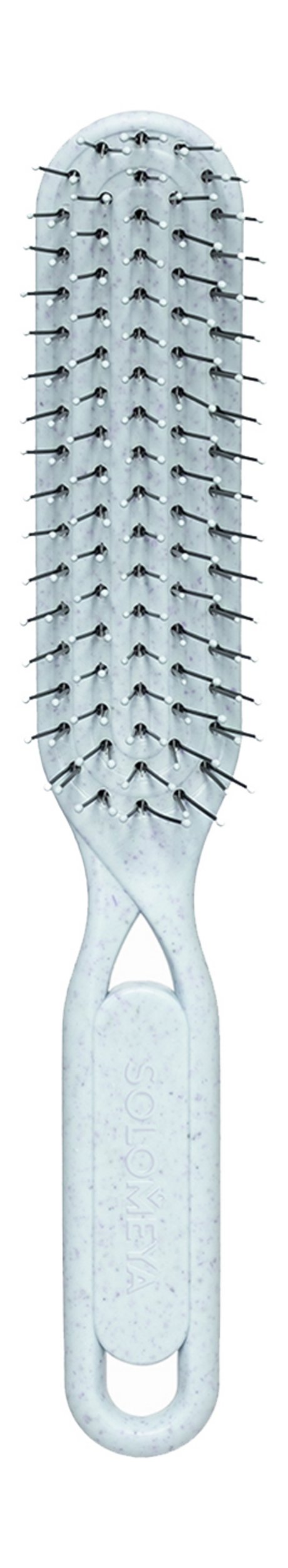 Solomeya Detangler Hairbrush for Wet & Dry Hair Pastel Green