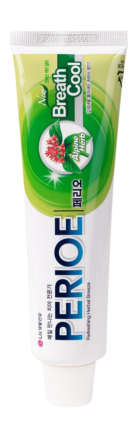 Perioe Refreshing Alpine Herb Breath Cool Toothpaste — цена и наличие Perioe Refreshing Alpine Herb Breath Cool Toothpaste