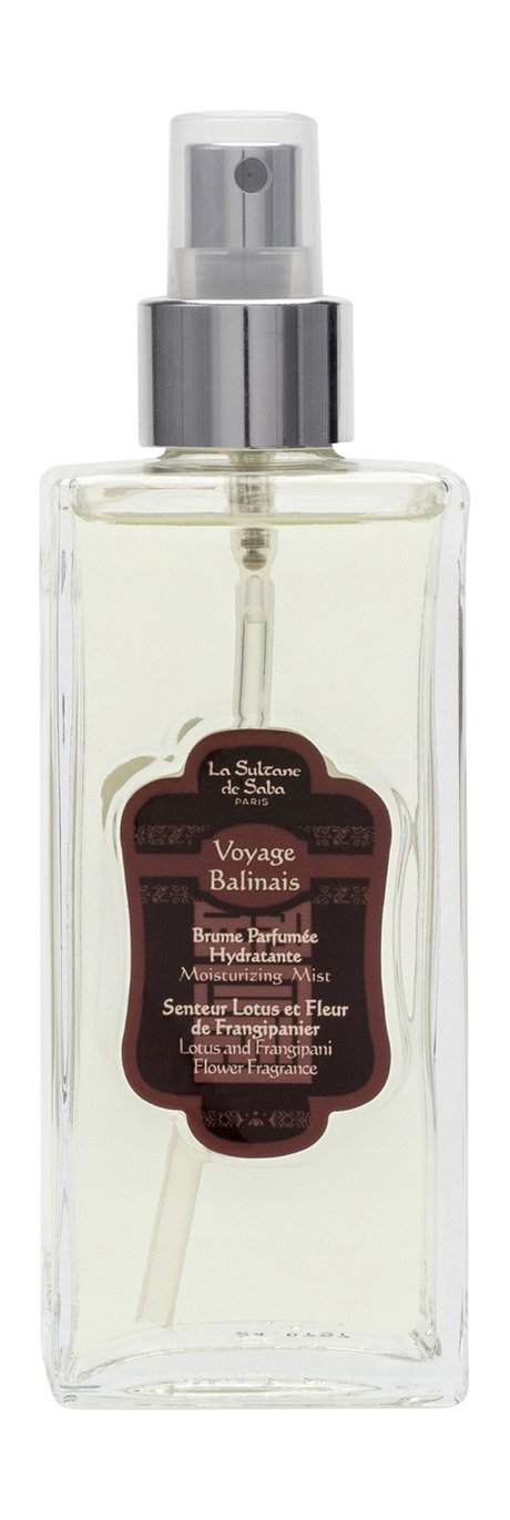 La Sultane de Saba Voyage Balinais Lotus and Frangipani Flower Moisturizing Mist
