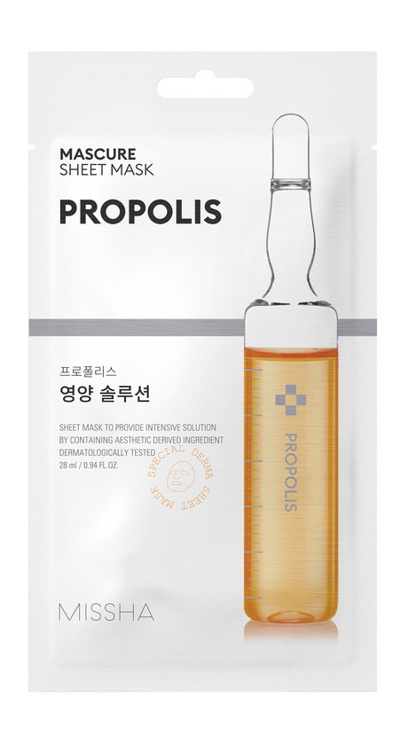 Missha Mascure Nutrition Solution Sheet Mask Propolis