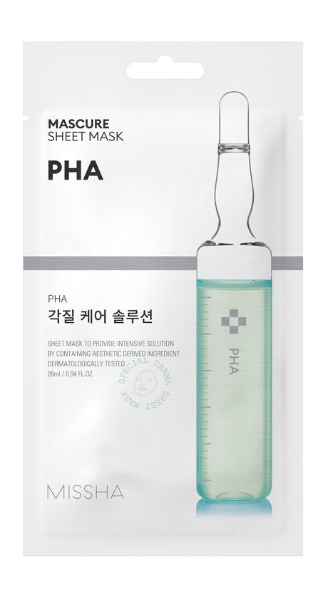 Missha Mascure Peeling Solution Sheet Mask PHA