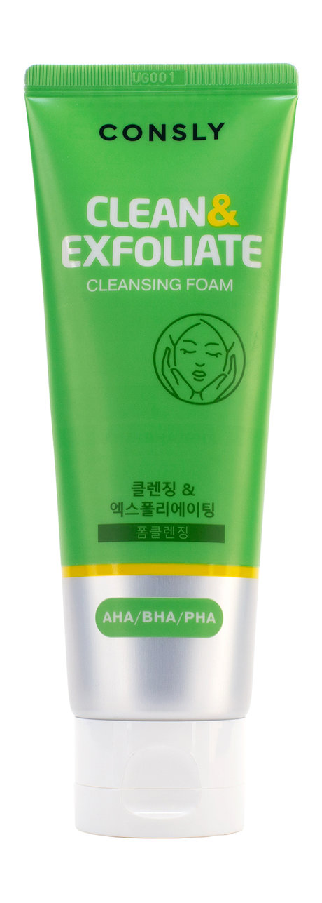 Consly AHA, BHA, PHA Clean & Exfoliate Cleansing Foam