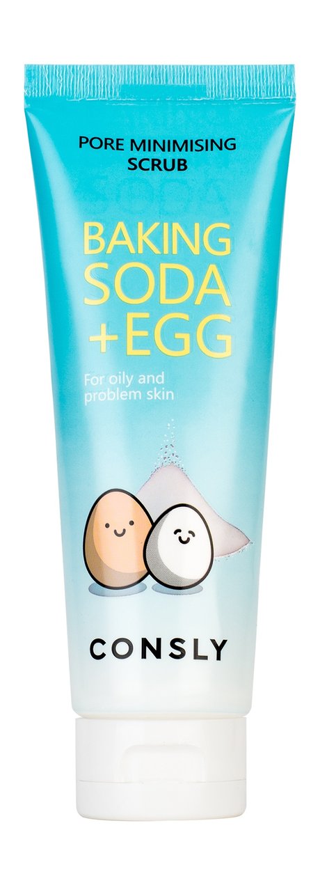 Consly Baking Soda & Egg Pore Minimising Scrub