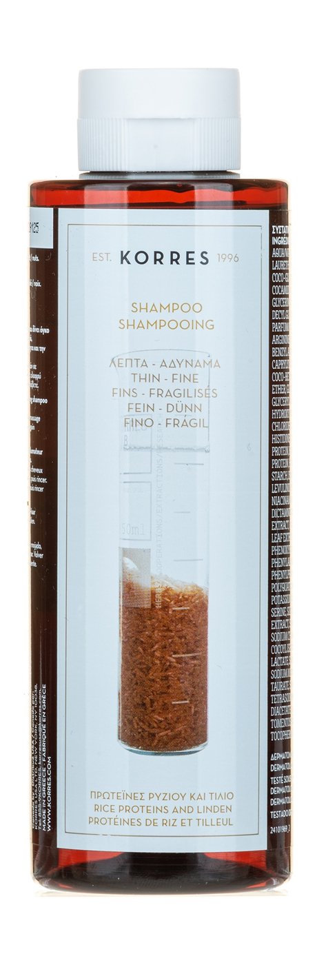 Korres Rice Proteins and Linden Shampoo