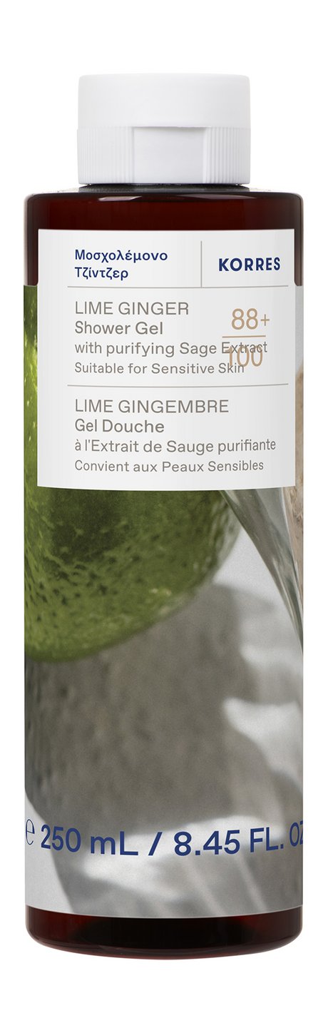 Korres Ginger Lime Body Cleanser