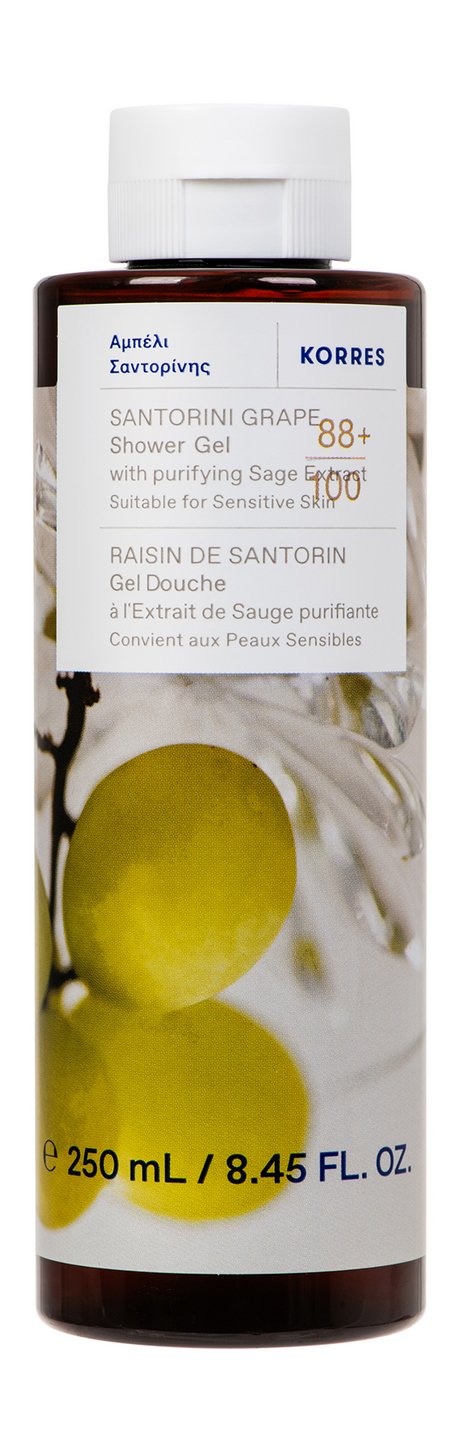 Korres Santorini Grape Body Cleanser
