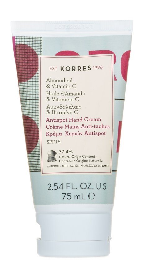 Korres Almond Oil and Vitamin C Antispot Hand Cream SPF 15