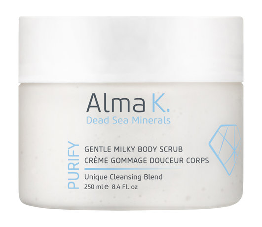 Alma K. Purify Gentle Milky Body Scrub alma k purify gentle milky body scrub