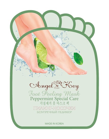 Angel Key Foot Peeling Mask Peppermint Special Care