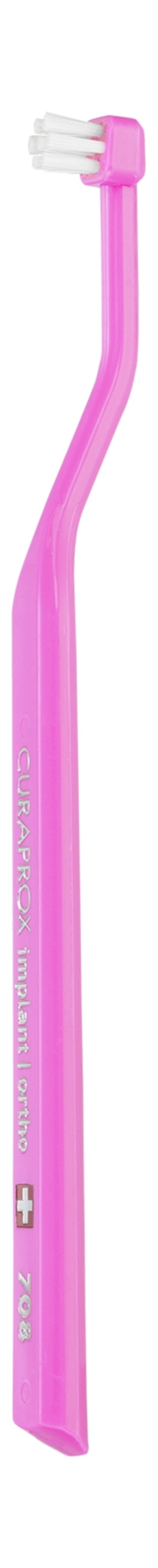 Curaprox 708 Toothbrush for Braces and Implants — цена и наличие Curaprox 708 Toothbrush for Braces and Implants