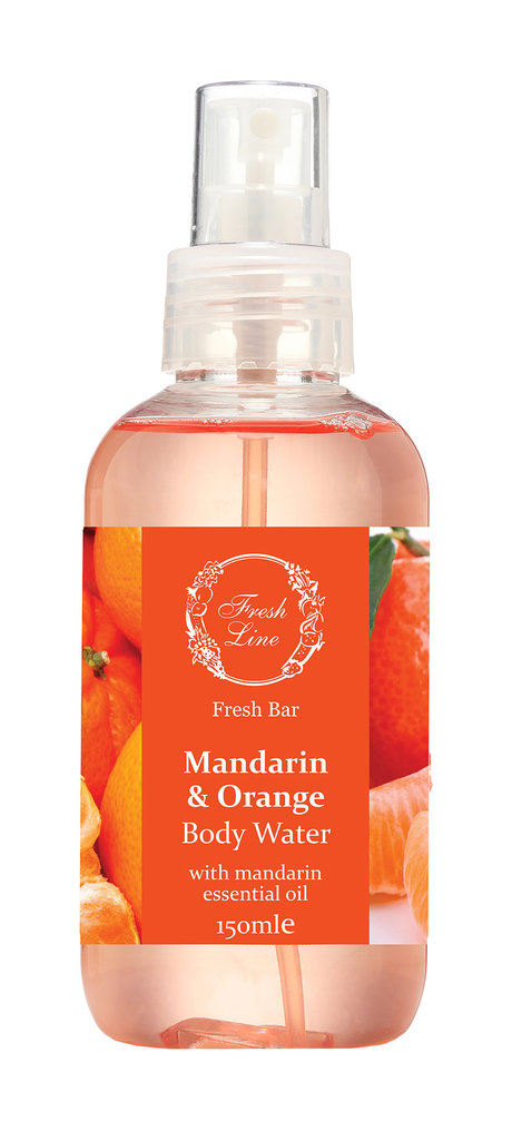 Fresh Line Mandarin & Orange Body Water