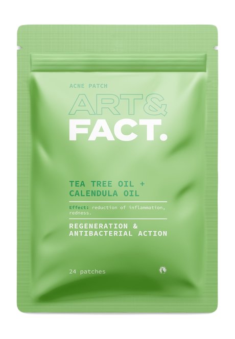 Art&Fact. Regeneration and Antibacterial Action Acne Patch