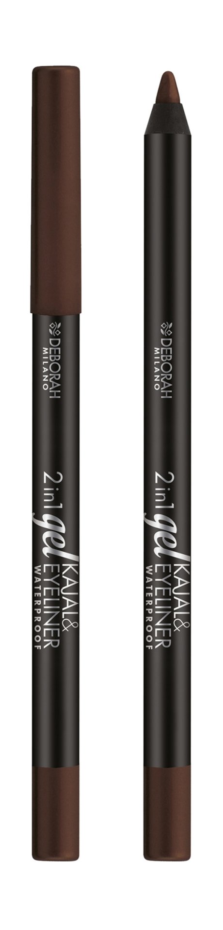 Deborah Milano 2 in 1 Gel Kajal and Eyeliner Pencil — цена и наличие Deborah Milano 2 in 1 Gel Kajal and Eyeliner Pencil