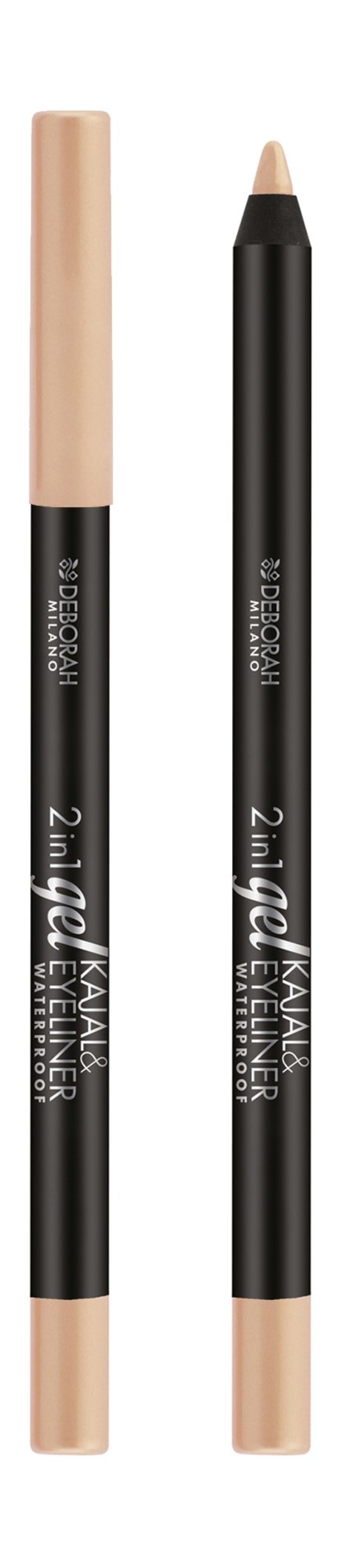 Deborah Milano 2 in 1 Gel Kajal and Eyeliner Pencil — цена и наличие Deborah Milano 2 in 1 Gel Kajal and Eyeliner Pencil