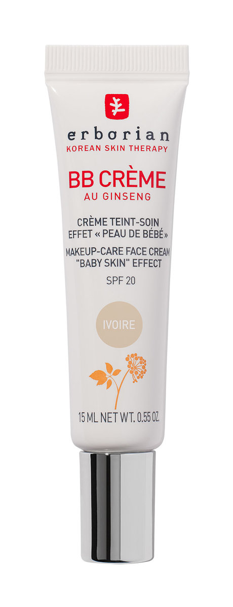 Erborian BB Cream Au Ginseng Makeup-Care Face Cream SPF 20 Travel Size