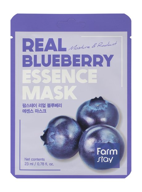 FarmStay Real Blueberry Essence Mask