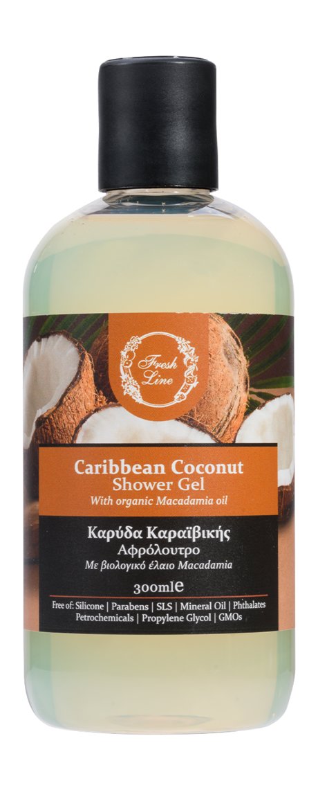 Fresh Line Caribbean Coconut Shower Gel