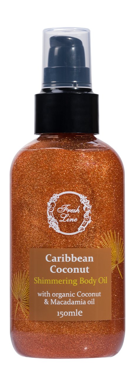 Fresh Line Caribbean Coconut Shimmering Body Oil