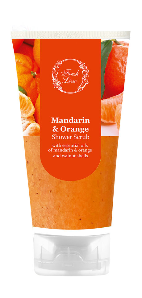 Fresh Line Mandarin and Orange Shower Scrub