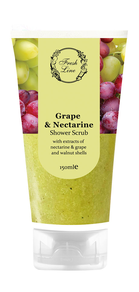 Fresh Line Grape and Nectarine Shower Scrub