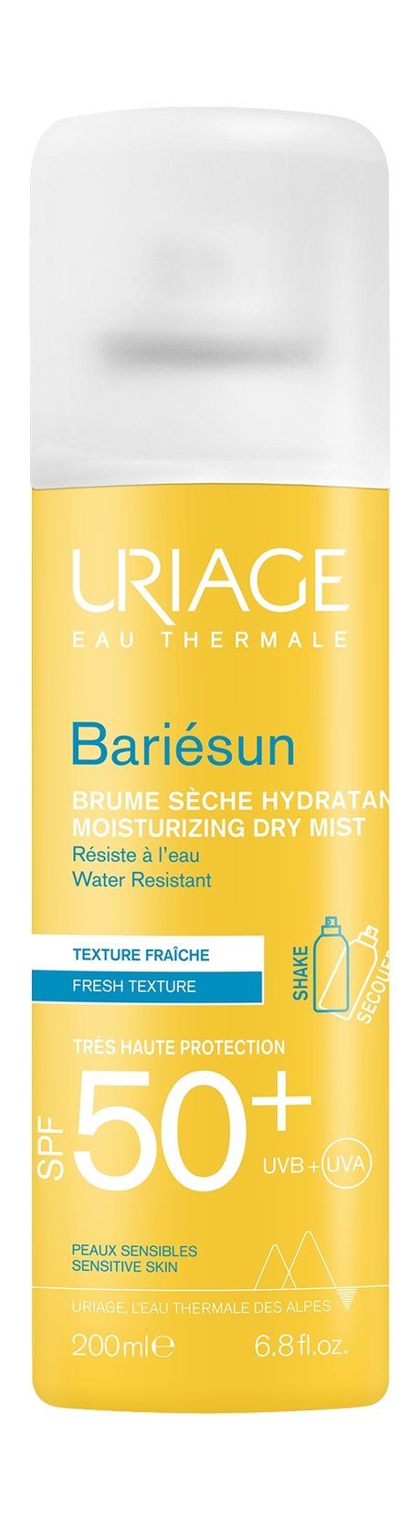Uriage Bariesun Moisturizing Dry Mist SPF 50+