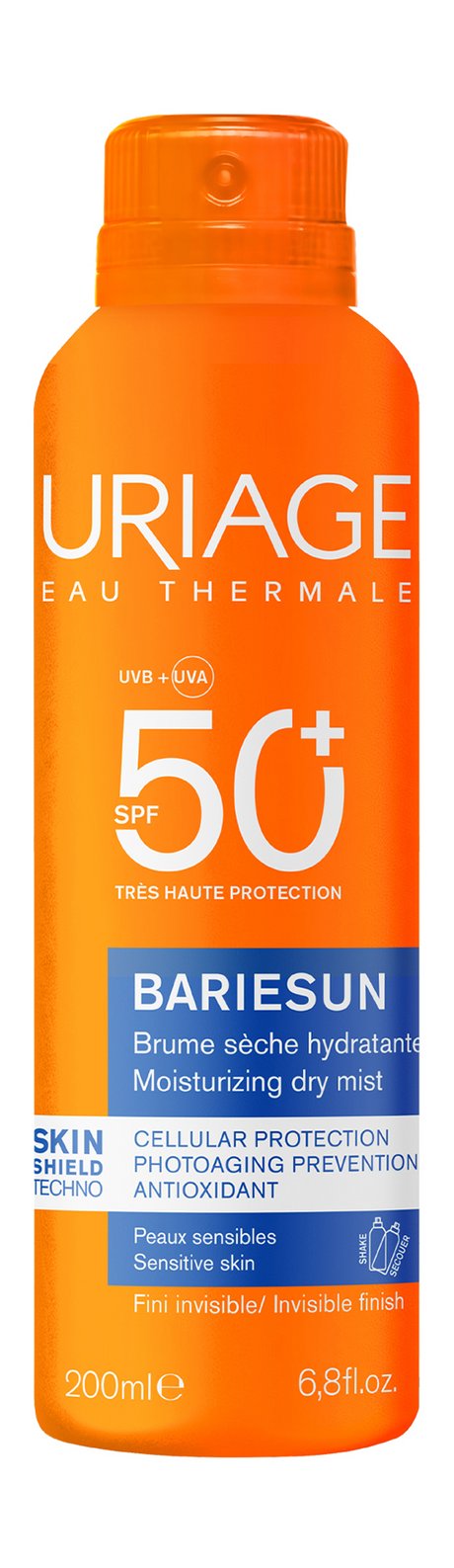 Uriage Bariesun Moisturizing Dry Mist SPF 50+