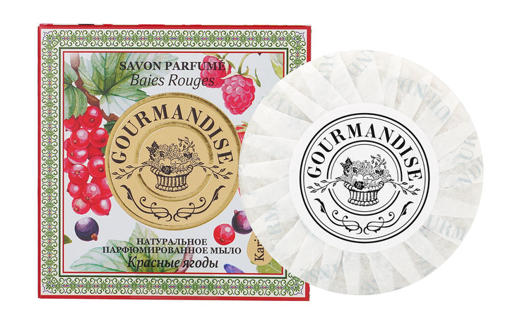 Gourmandise Savon Parfume Baies Rouges