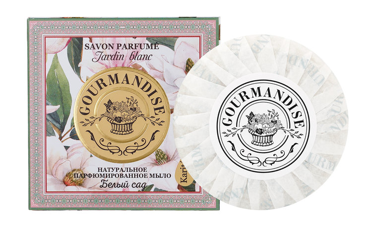 Gourmandise Savon Parfume Jardin Blanc