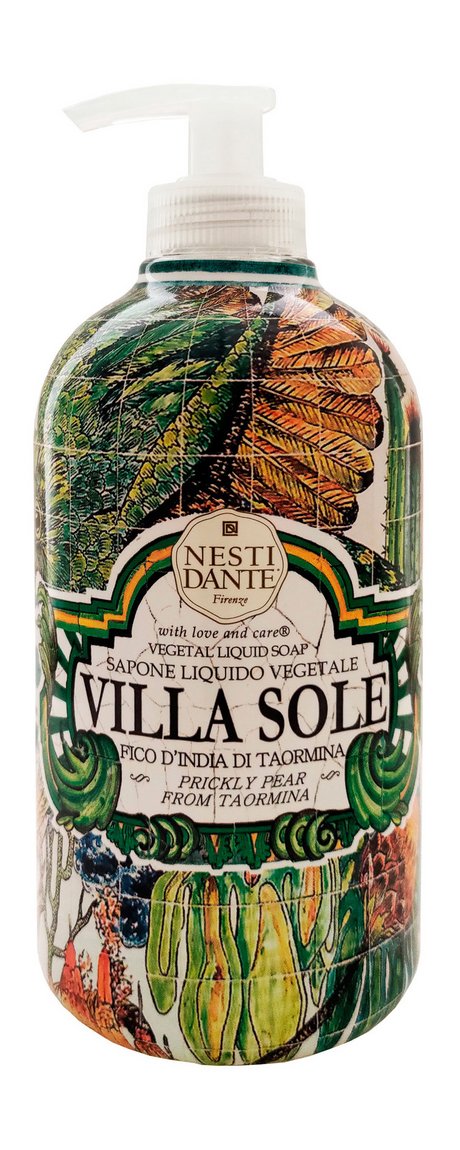 Nesti Dante Villa Sole Prickly Pear from Taormina Liquid Soap