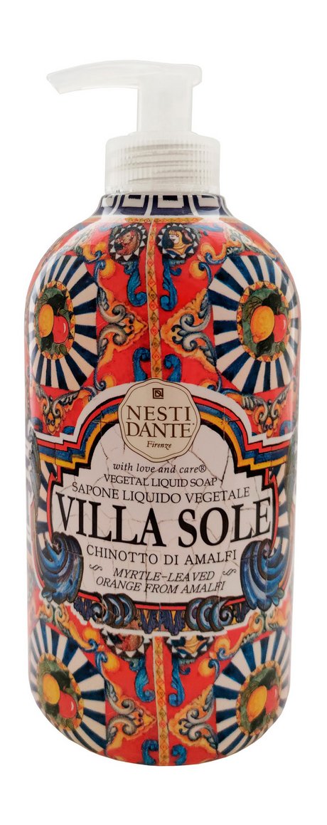 Nesti Dante Villa Sole Myrtle-leaved Orange from Amalfi Liquid Soap