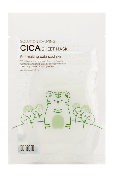 Tenzero Solution Calming Cica Sheet Mask