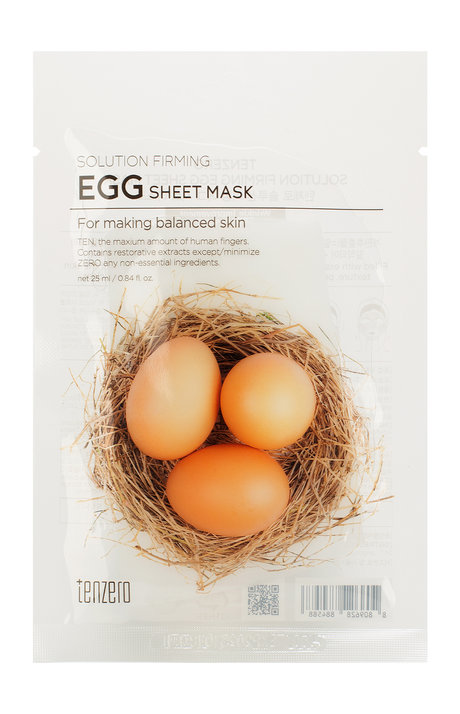 Tenzero Solution Firming Egg Sheet Mask