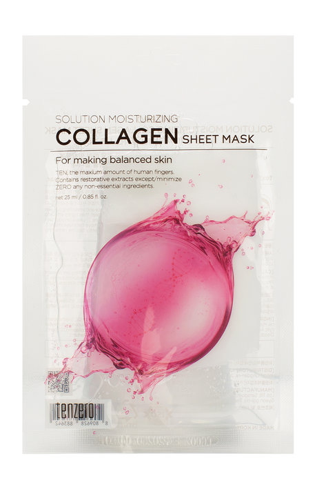 Tenzero Solution Moisturizing Collagen Sheet Mask