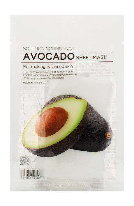 Tenzero Solution Nourishing Avocado Sheet Mask