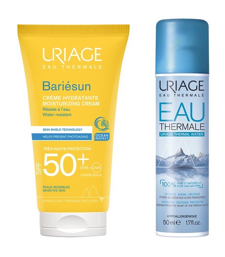 Uriage Bariesun + Thermal Water Set