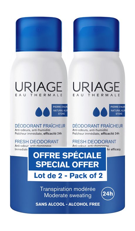 Uriage Fresh Deodorant Pack