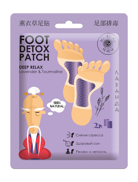 Mi-Ri-Ne Deep Relax Foot Detox Patch