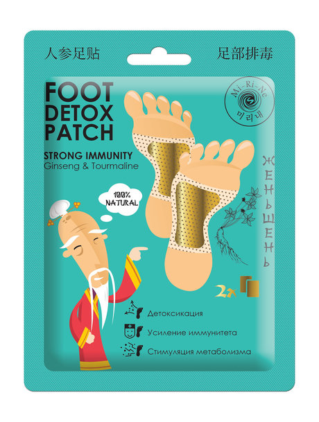 Mi-Ri-Ne Strong Immunity Foot Detox Patch