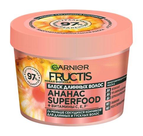 Garnier Fructis Superfood Ананас Маска