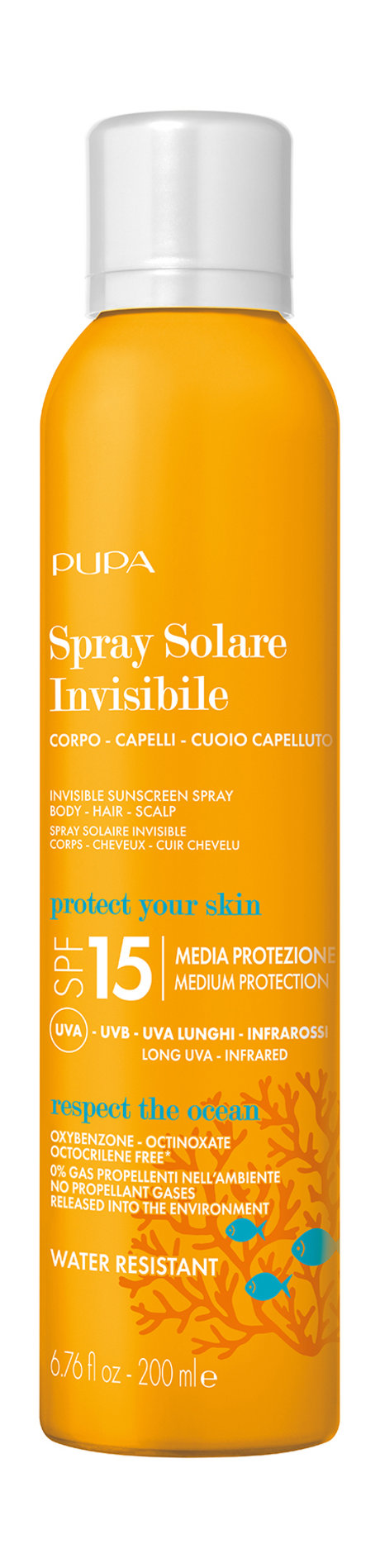 Pupa Invisible Sunscreen Spray SPF 15