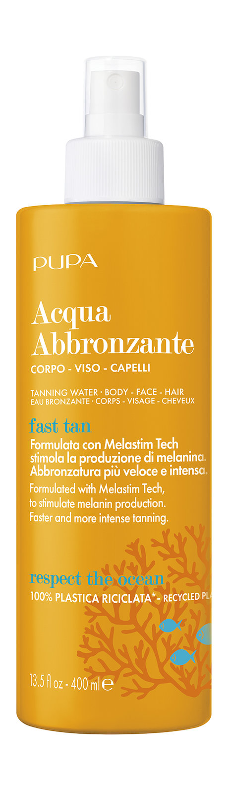Pupa Tanning Water — цена и наличие Pupa Tanning Water