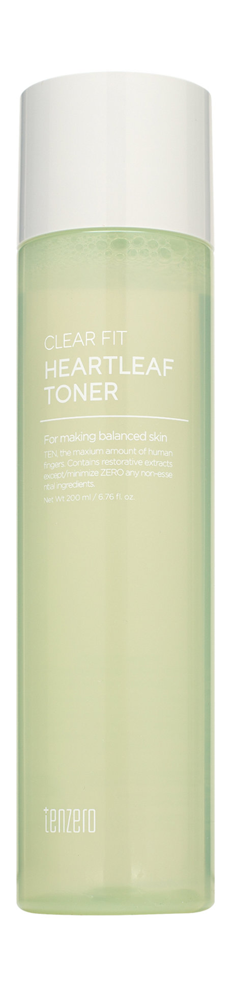Tenzero Clear Fit Heartleaf Toner