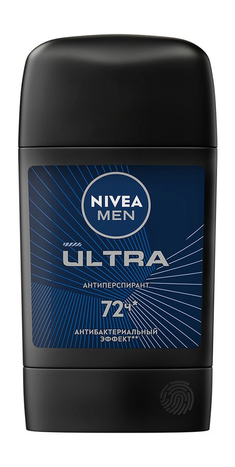 Nivea Men Ultra Антиперспирант Антибактериальный эффект 72ч Стик