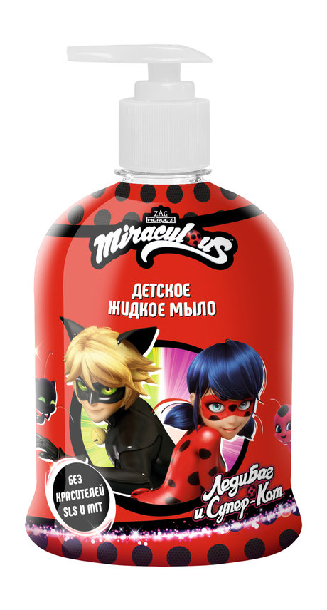 Miraculous Леди Баг и Супер-Кот Жидкое мыло