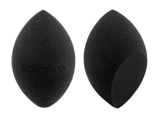 Solomeya Flat End Blending Sponge Black