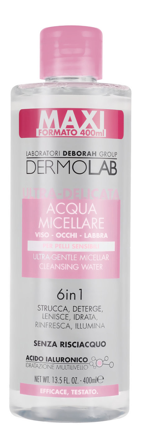 Dermolab Ultra-Gentle Micellar Cleansing Water 6-in-1